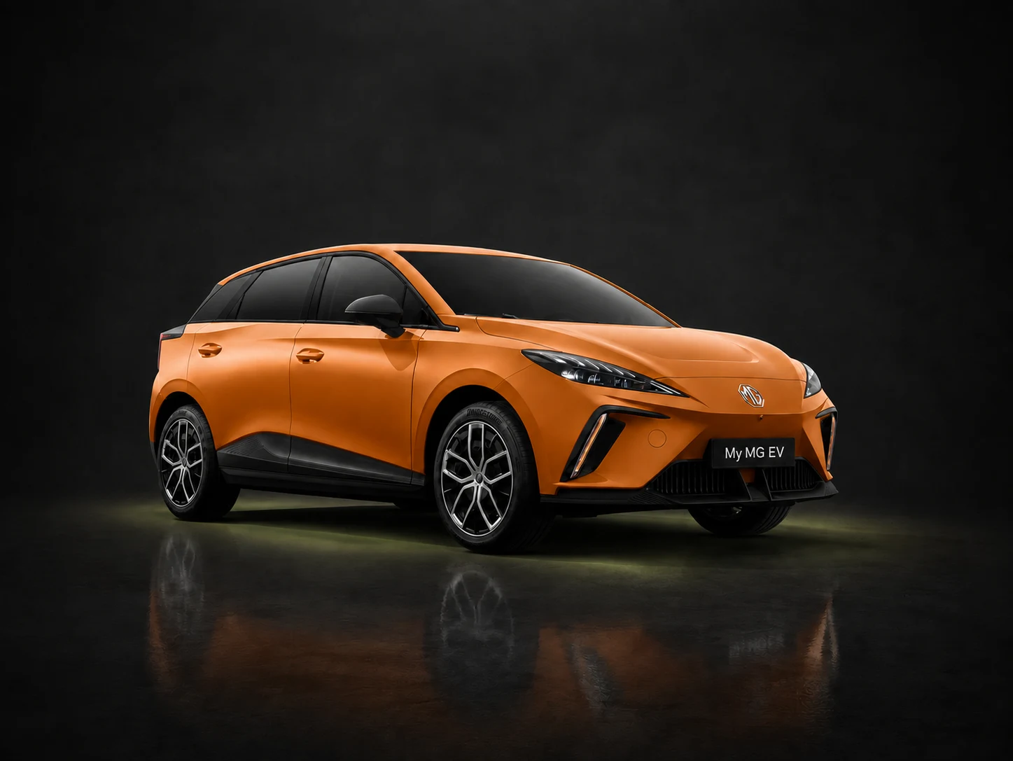 Orange MG4 EV