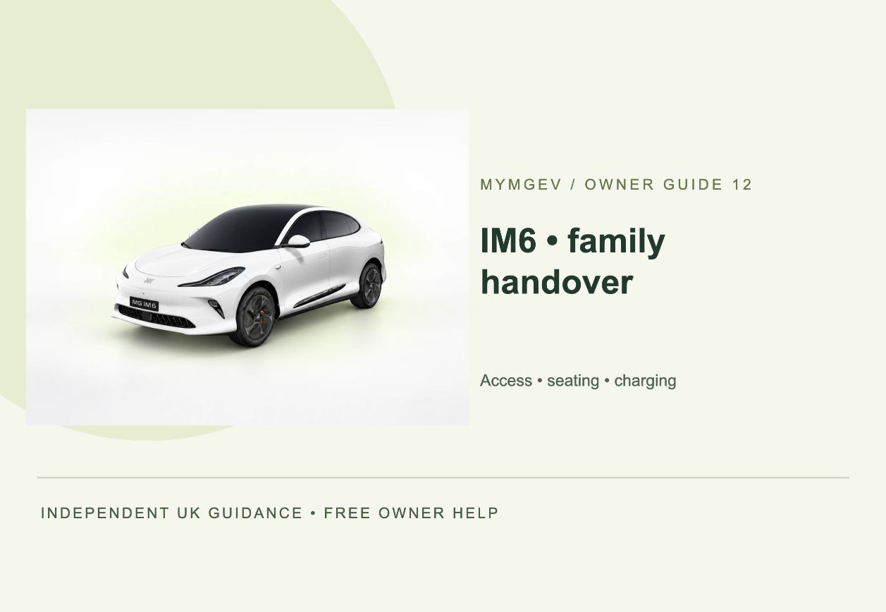 IM6 • family handover — Access • seating • charging